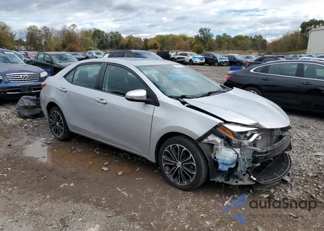 2016 Toyota Corolla L z USA, uszkodzony, nr VIN 2T1BURHE0GC605105